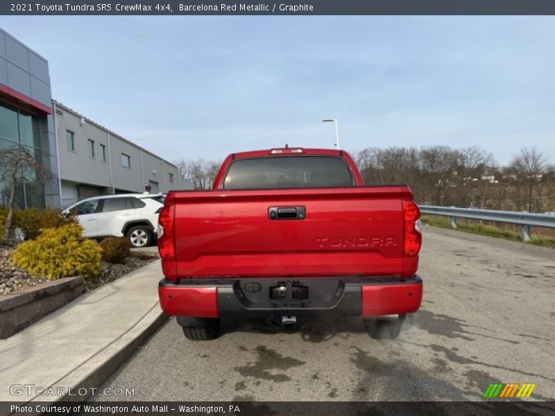 Barcelona Red Metallic / Graphite 2021 Toyota Tundra SR5 CrewMax 4x4