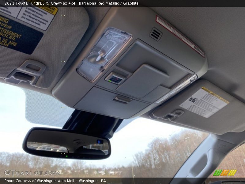Barcelona Red Metallic / Graphite 2021 Toyota Tundra SR5 CrewMax 4x4