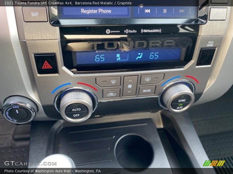 Barcelona Red Metallic / Graphite 2021 Toyota Tundra SR5 CrewMax 4x4
