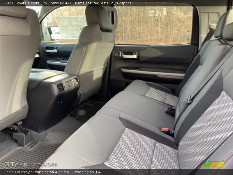 Rear Seat of 2021 Tundra SR5 CrewMax 4x4