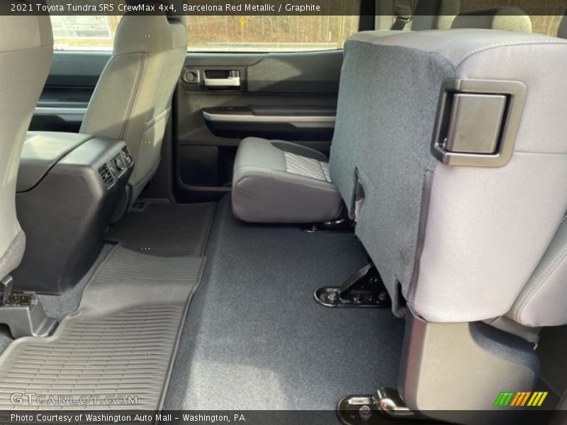 Rear Seat of 2021 Tundra SR5 CrewMax 4x4