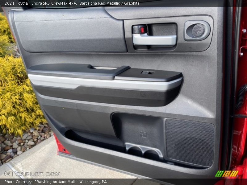 Barcelona Red Metallic / Graphite 2021 Toyota Tundra SR5 CrewMax 4x4