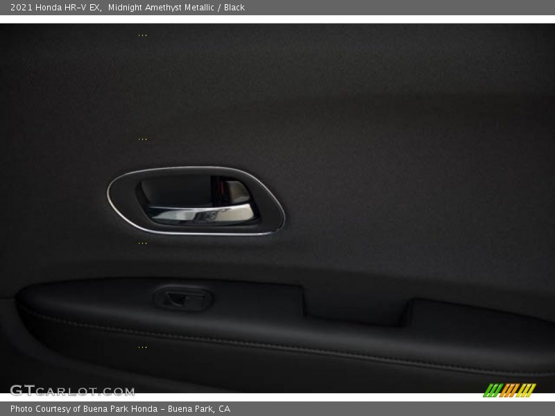 Midnight Amethyst Metallic / Black 2021 Honda HR-V EX