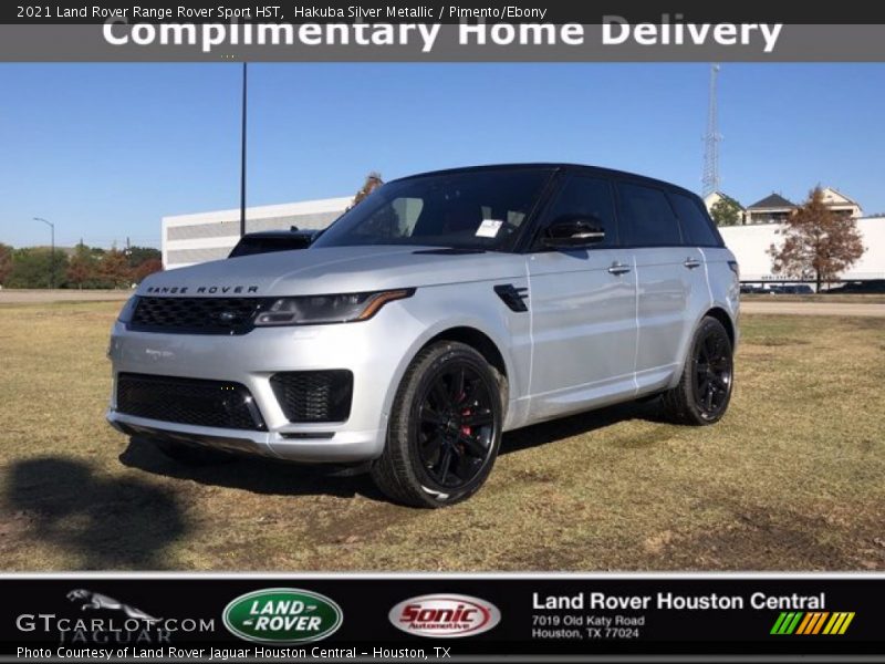 Hakuba Silver Metallic / Pimento/Ebony 2021 Land Rover Range Rover Sport HST
