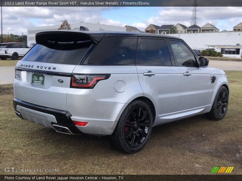 Hakuba Silver Metallic / Pimento/Ebony 2021 Land Rover Range Rover Sport HST