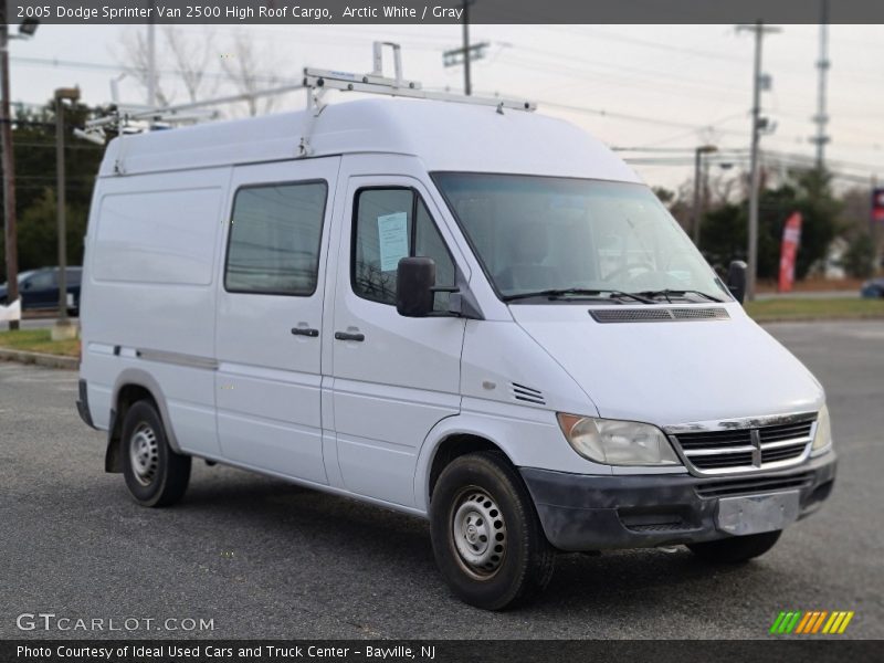 Arctic White / Gray 2005 Dodge Sprinter Van 2500 High Roof Cargo