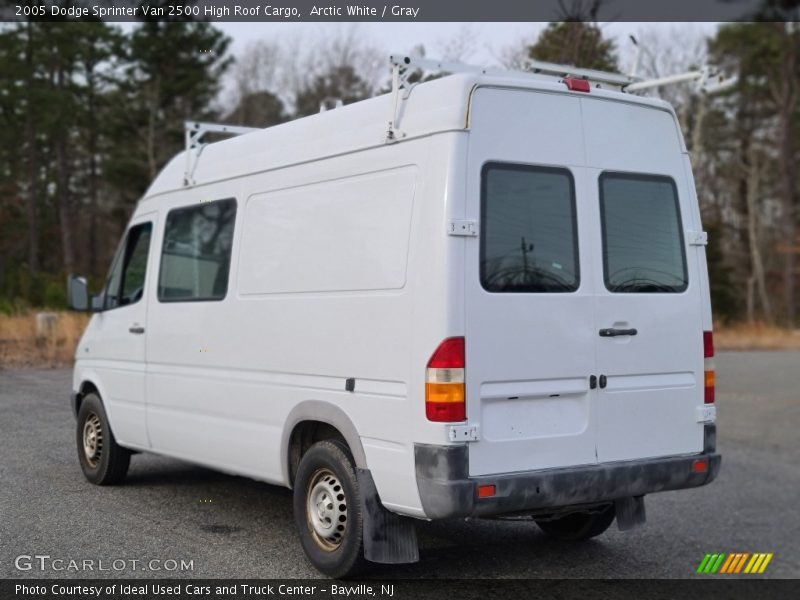 Arctic White / Gray 2005 Dodge Sprinter Van 2500 High Roof Cargo