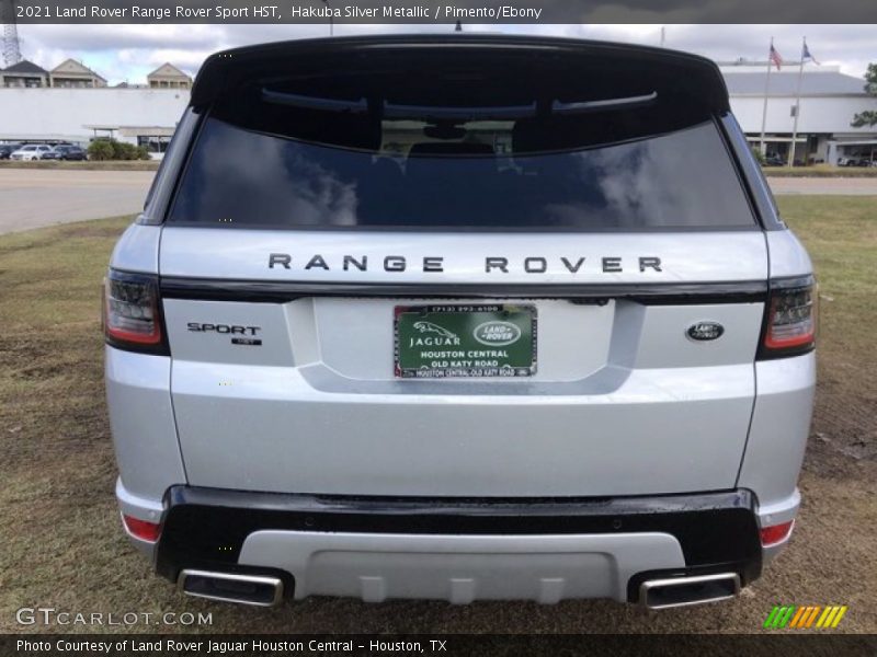 Hakuba Silver Metallic / Pimento/Ebony 2021 Land Rover Range Rover Sport HST