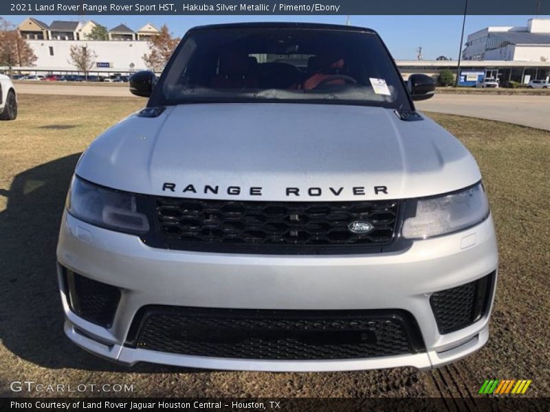 Hakuba Silver Metallic / Pimento/Ebony 2021 Land Rover Range Rover Sport HST