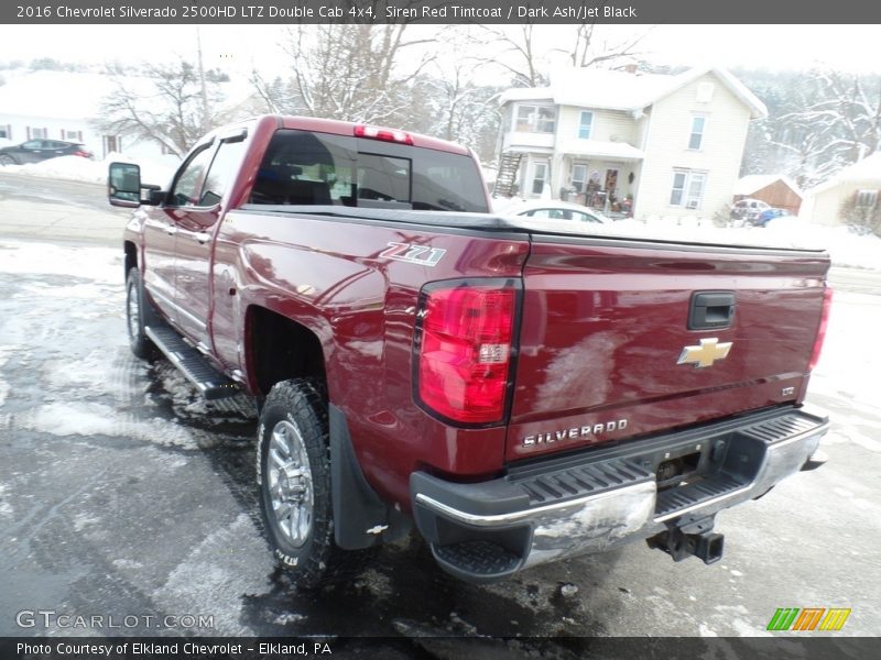  2016 Silverado 2500HD LTZ Double Cab 4x4 Siren Red Tintcoat