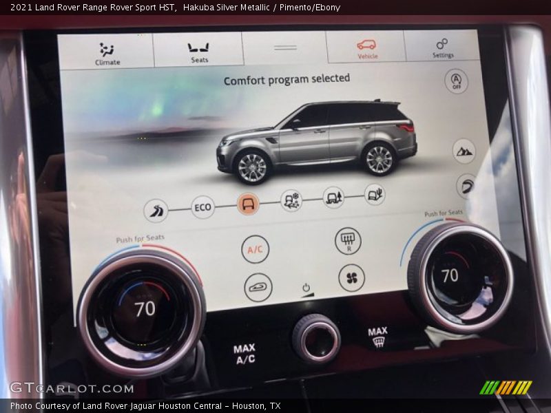 Hakuba Silver Metallic / Pimento/Ebony 2021 Land Rover Range Rover Sport HST