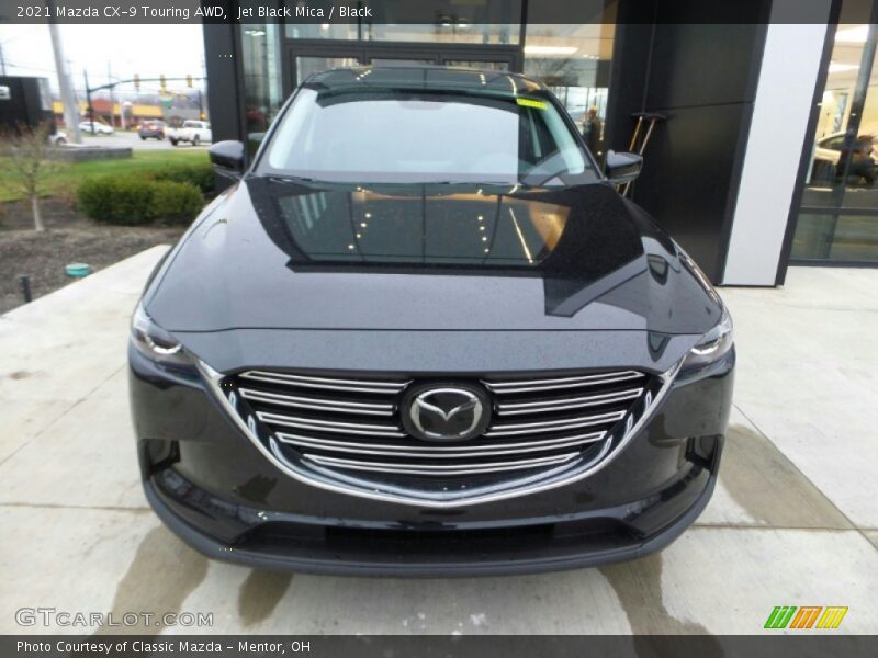 Jet Black Mica / Black 2021 Mazda CX-9 Touring AWD
