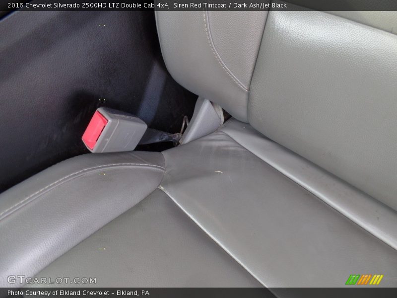 Siren Red Tintcoat / Dark Ash/Jet Black 2016 Chevrolet Silverado 2500HD LTZ Double Cab 4x4