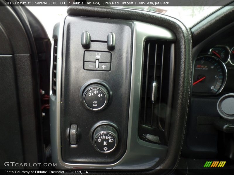 Siren Red Tintcoat / Dark Ash/Jet Black 2016 Chevrolet Silverado 2500HD LTZ Double Cab 4x4