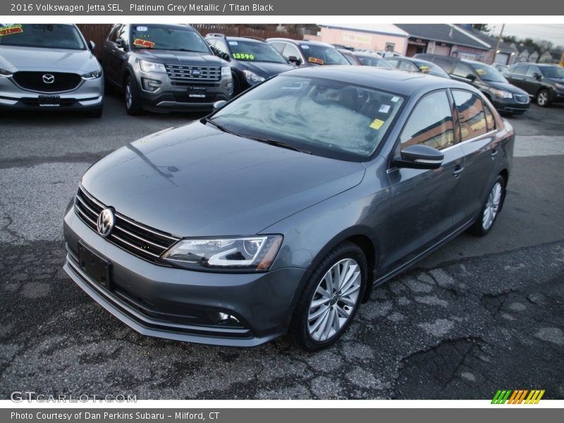 Platinum Grey Metallic / Titan Black 2016 Volkswagen Jetta SEL