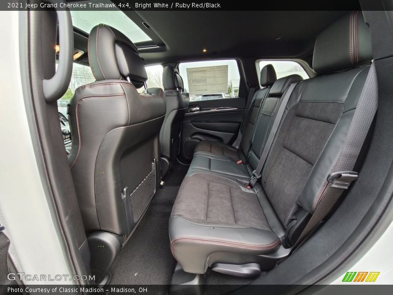 Rear Seat of 2021 Grand Cherokee Trailhawk 4x4