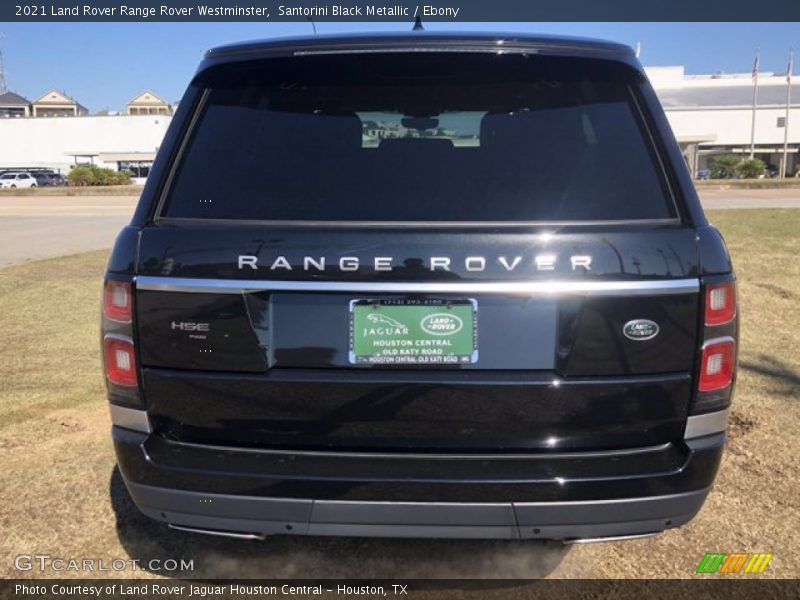 Santorini Black Metallic / Ebony 2021 Land Rover Range Rover Westminster