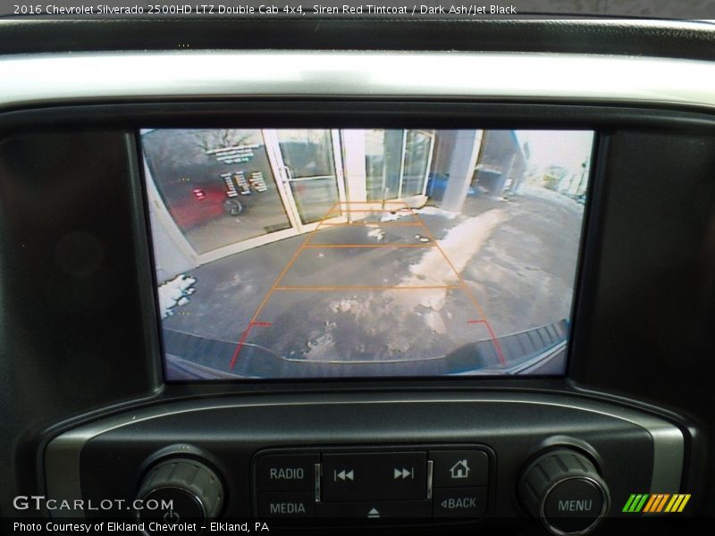 Siren Red Tintcoat / Dark Ash/Jet Black 2016 Chevrolet Silverado 2500HD LTZ Double Cab 4x4