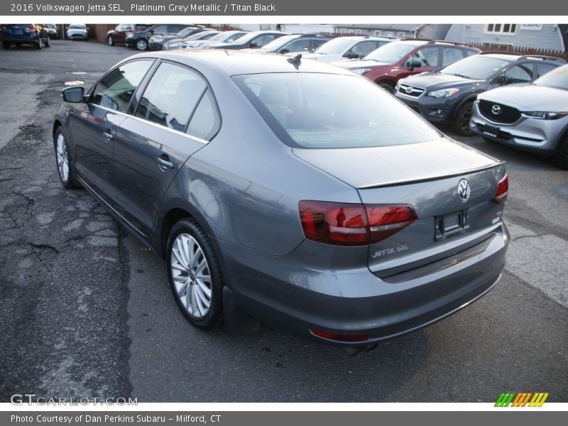Platinum Grey Metallic / Titan Black 2016 Volkswagen Jetta SEL