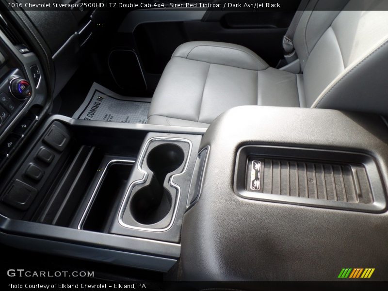 Siren Red Tintcoat / Dark Ash/Jet Black 2016 Chevrolet Silverado 2500HD LTZ Double Cab 4x4
