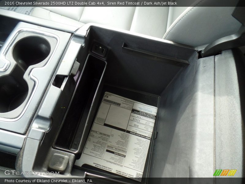 Siren Red Tintcoat / Dark Ash/Jet Black 2016 Chevrolet Silverado 2500HD LTZ Double Cab 4x4