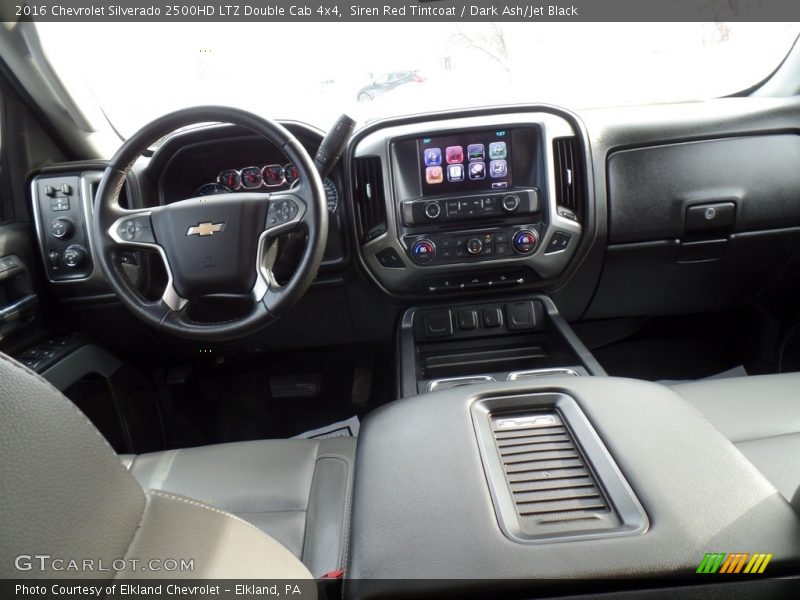 Front Seat of 2016 Silverado 2500HD LTZ Double Cab 4x4