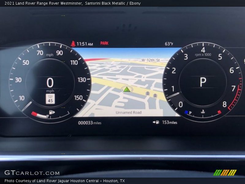  2021 Range Rover Westminster Westminster Gauges