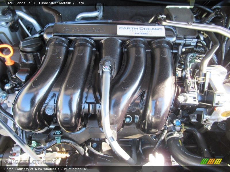 Lunar Silver Metallic / Black 2020 Honda Fit LX