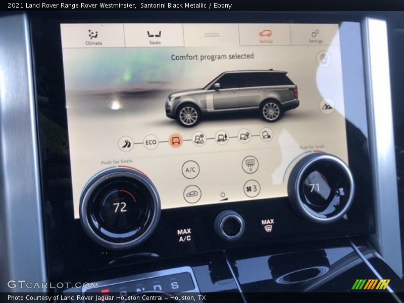 Santorini Black Metallic / Ebony 2021 Land Rover Range Rover Westminster