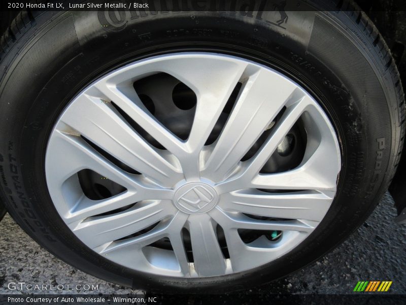 Lunar Silver Metallic / Black 2020 Honda Fit LX