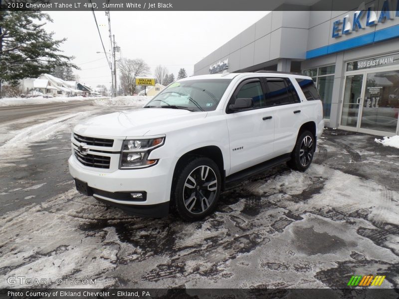 Summit White / Jet Black 2019 Chevrolet Tahoe LT 4WD