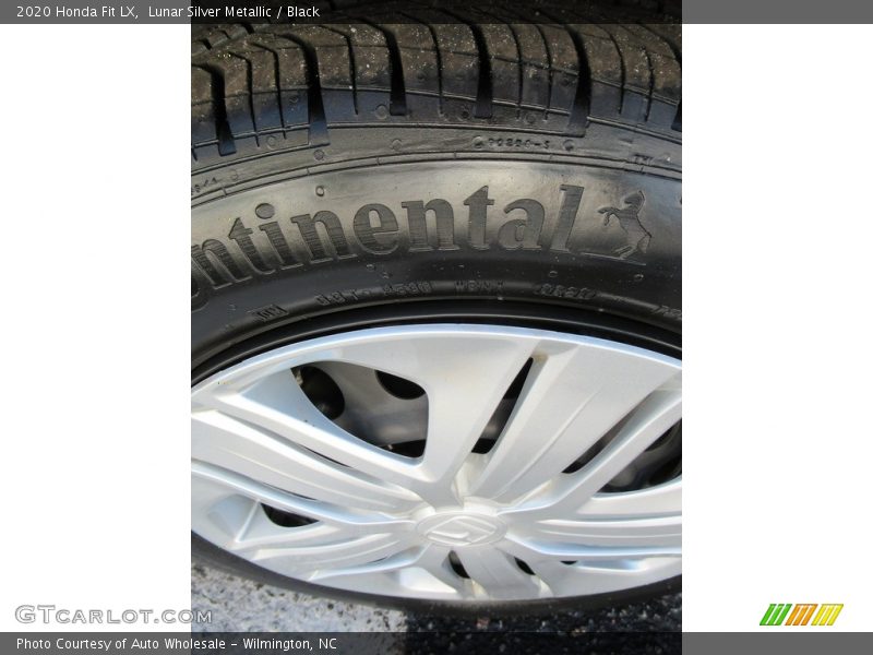 Lunar Silver Metallic / Black 2020 Honda Fit LX