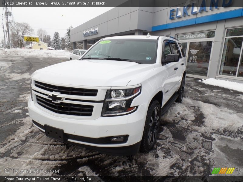 Summit White / Jet Black 2019 Chevrolet Tahoe LT 4WD