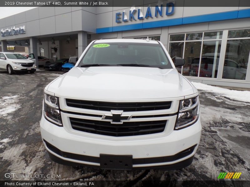 Summit White / Jet Black 2019 Chevrolet Tahoe LT 4WD