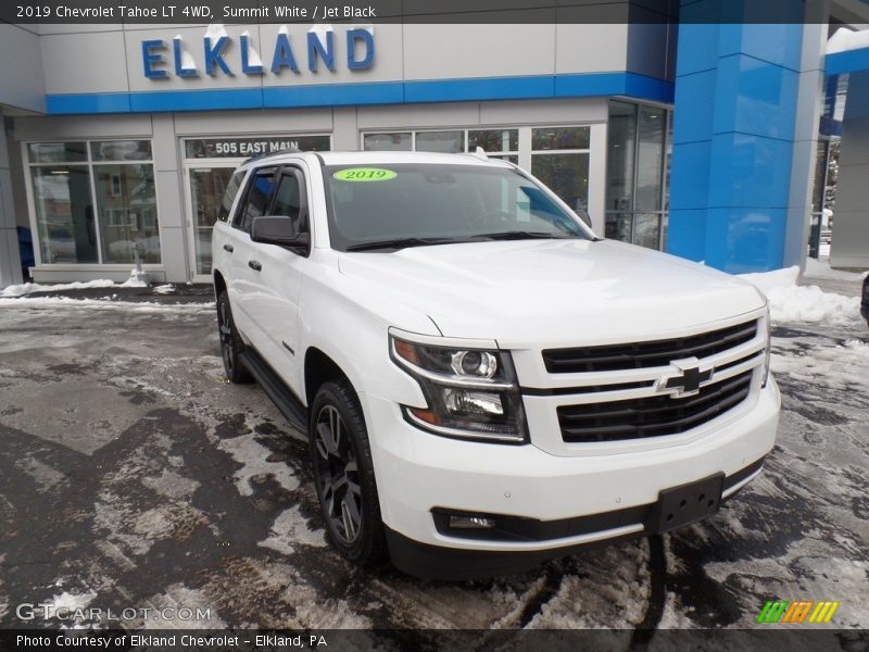 Summit White / Jet Black 2019 Chevrolet Tahoe LT 4WD