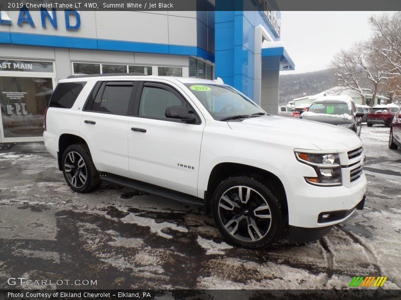 Summit White / Jet Black 2019 Chevrolet Tahoe LT 4WD