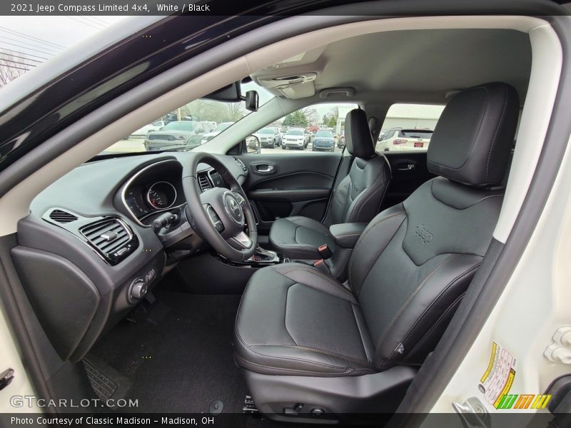 White / Black 2021 Jeep Compass Limited 4x4