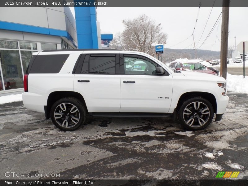 Summit White / Jet Black 2019 Chevrolet Tahoe LT 4WD