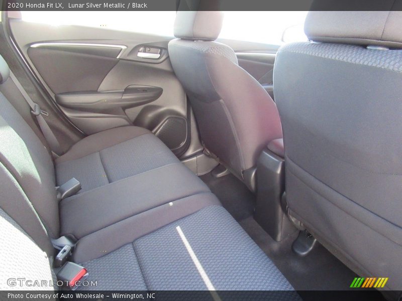 Lunar Silver Metallic / Black 2020 Honda Fit LX