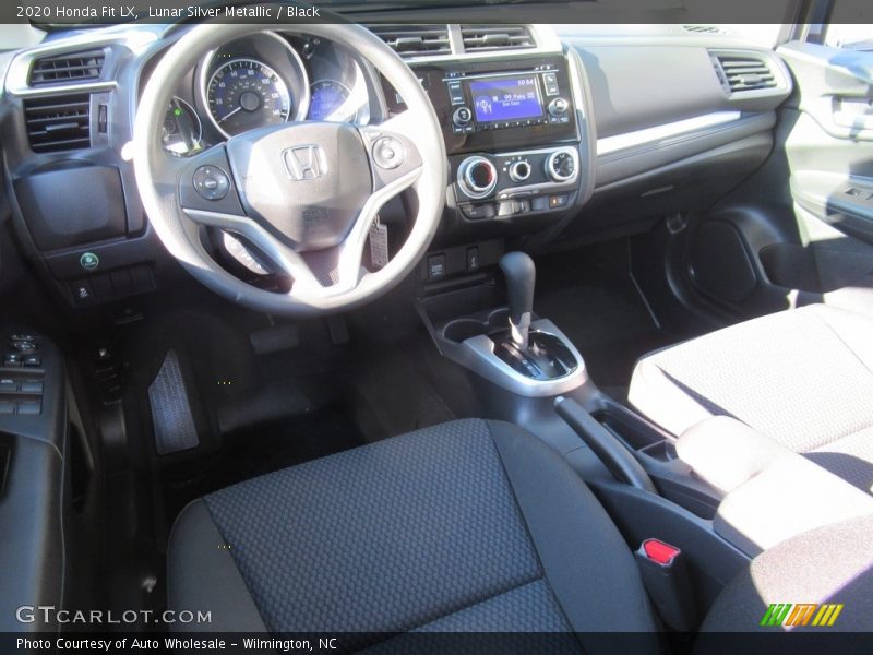 Lunar Silver Metallic / Black 2020 Honda Fit LX