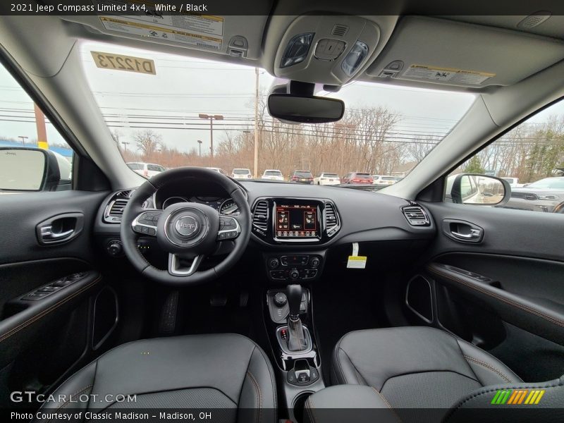 White / Black 2021 Jeep Compass Limited 4x4