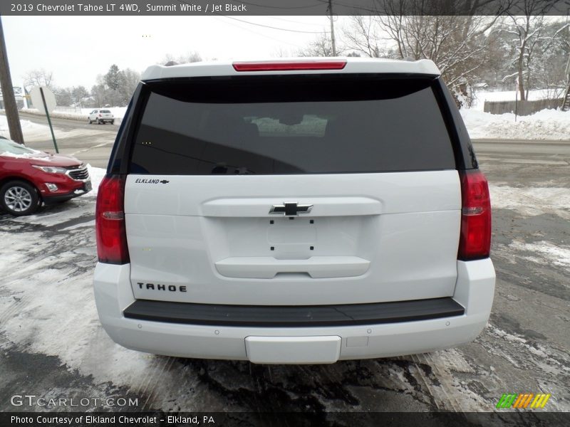 Summit White / Jet Black 2019 Chevrolet Tahoe LT 4WD