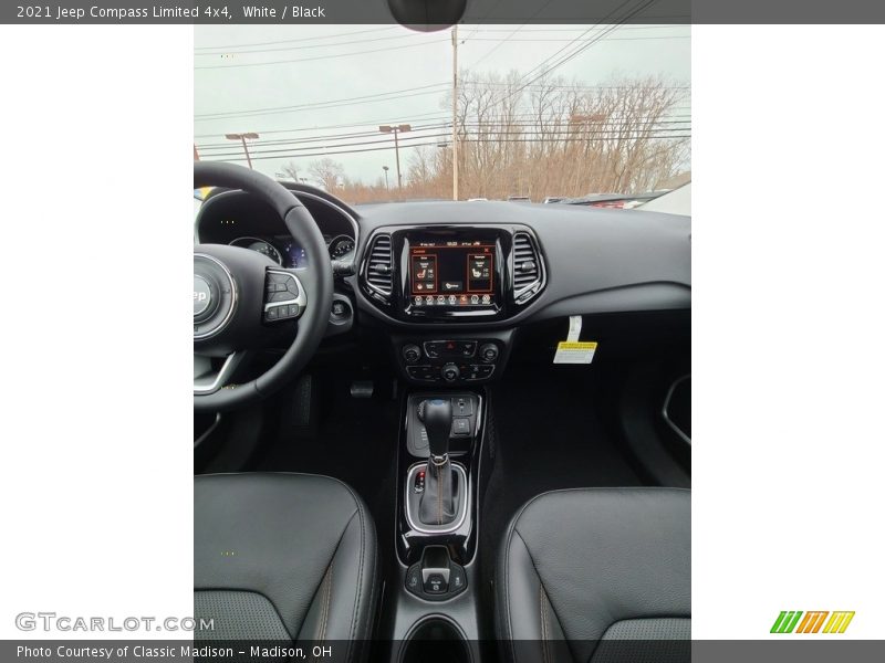 White / Black 2021 Jeep Compass Limited 4x4