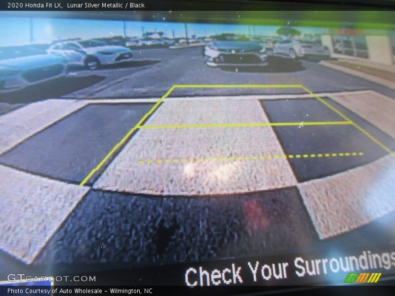 Lunar Silver Metallic / Black 2020 Honda Fit LX