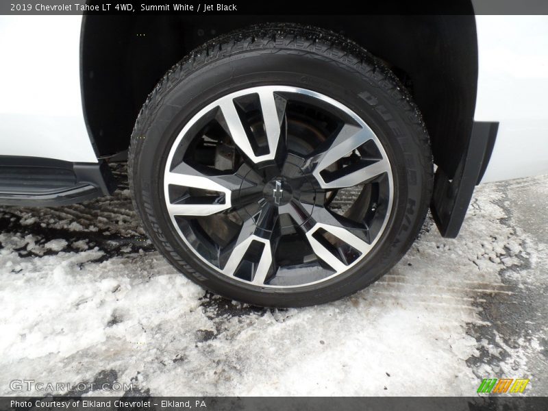Summit White / Jet Black 2019 Chevrolet Tahoe LT 4WD