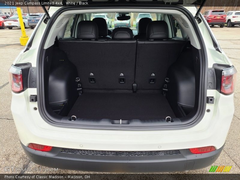 White / Black 2021 Jeep Compass Limited 4x4