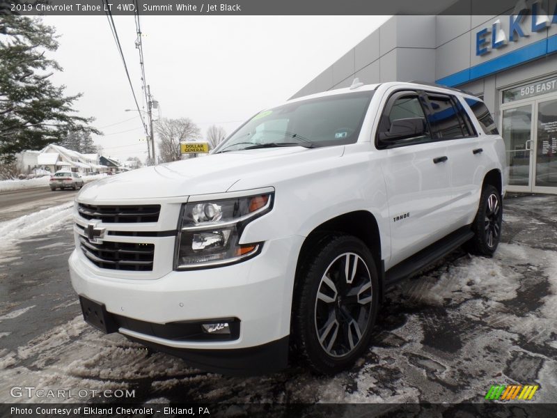 Summit White / Jet Black 2019 Chevrolet Tahoe LT 4WD