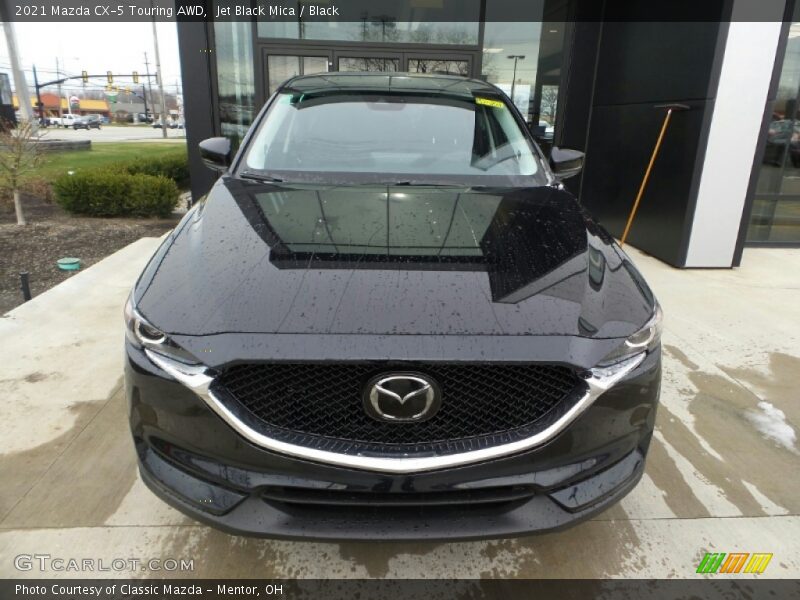 Jet Black Mica / Black 2021 Mazda CX-5 Touring AWD