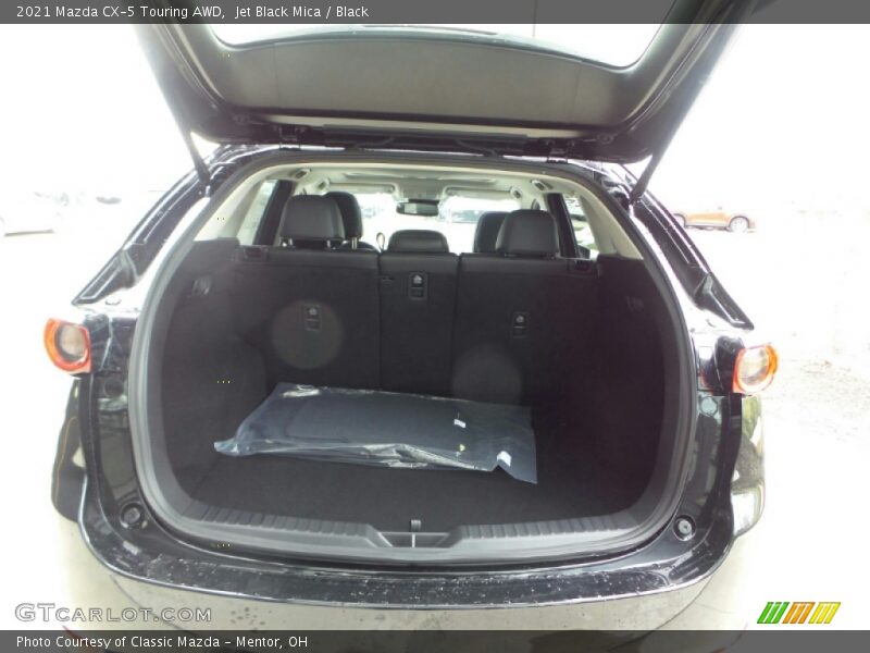 Jet Black Mica / Black 2021 Mazda CX-5 Touring AWD