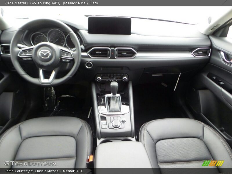 Jet Black Mica / Black 2021 Mazda CX-5 Touring AWD